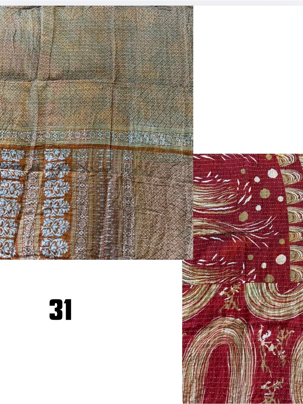 Kantha Throw #31